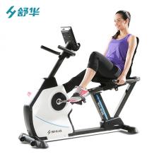 SHUA/舒華健身車(chē)臥式磁控靜音家用腳踏室內(nèi)運(yùn)動(dòng)單車(chē)自行車(chē)SH-836
