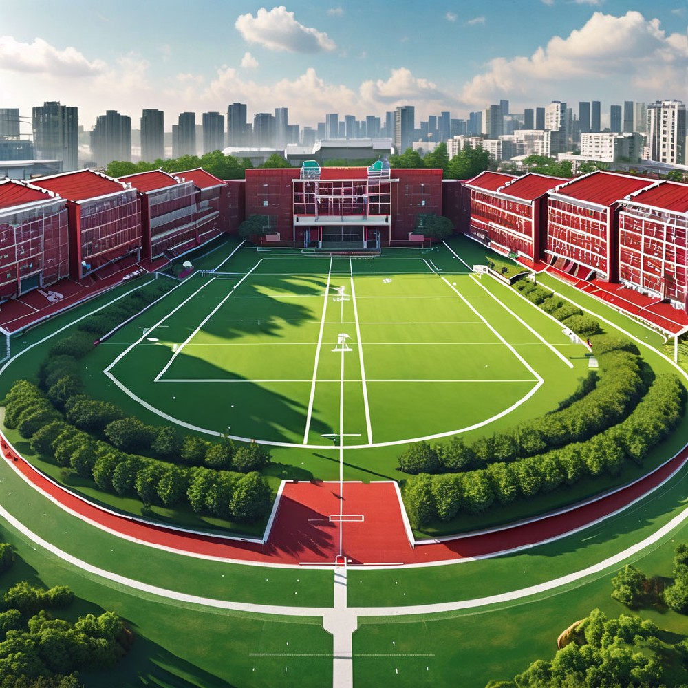 打造專業(yè)學校運動場地，醇酸外磁漆是首選